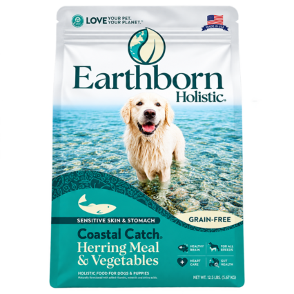 Earthborn Holistic Coastal Catch Herring Grain-Free Dry Dog Food 25 lb